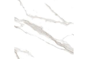 Calacatta Sharp Silver Керамогранит белый 60х60 Полированный