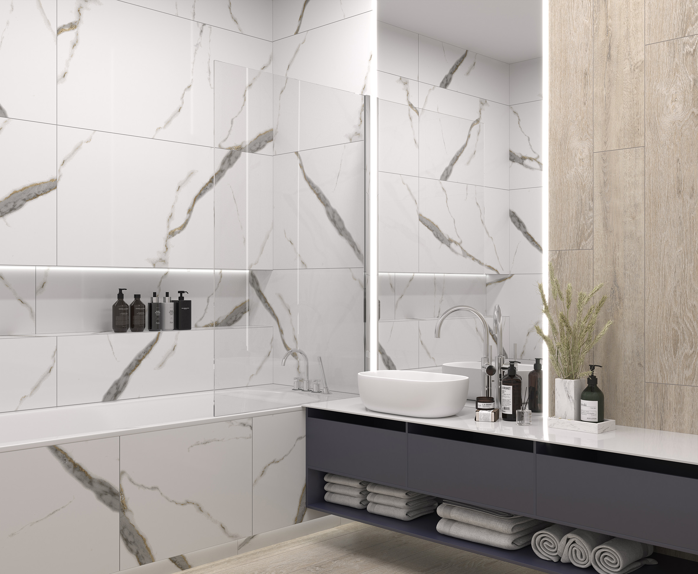 Голден Уайт Статуарио