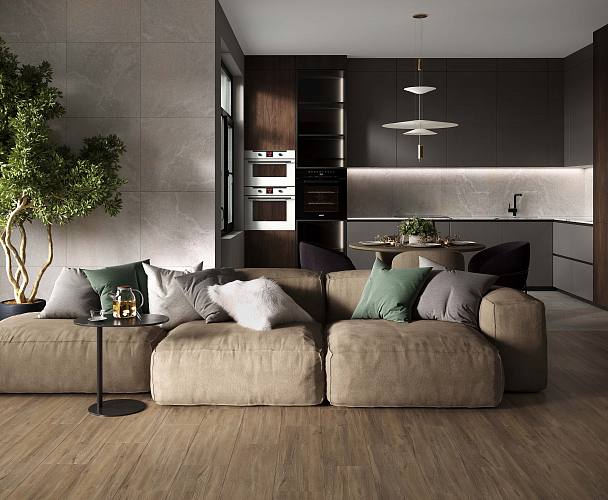 Tabula Brown Керамогранит коричневый K952694R0001LPE0 20х80