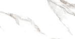 Calacatta Sharp Silver Керамогранит белый 60х60 Полированный_1