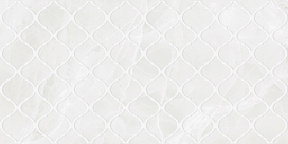 Плазма Нюанс Декор белый 30х60