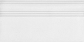 Монфорте Плинтус белый обрезной FME006R 20х40