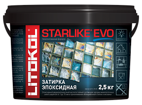 STARLIKE EVO Эпоксидная затирка S.115 Grigio Seta 2,5kg